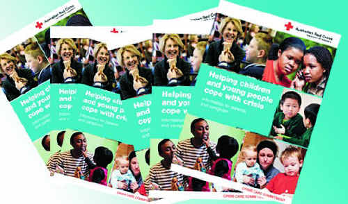 Red Cross has released Helping Children and Young People Cope with Crisis to assist disaster-affected families. Red Cross has released Helping Children and Young People Cope with Crisis to assist disaster-affected families.